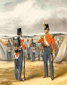 The Connaught Rangers at Chobham